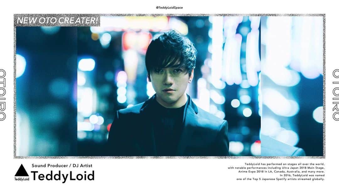 TeddyLoidのインスタグラム：「▲ NEWS ▲ ・ この度、クリエイターチーム「OTOIRO」に所属する事になりました。 10年来の盟友である、DECO*27さんと合流致します。 ・ 見えない”OTO”に、聴こえる”IRO”を。 新しいTeddyLoid作品をご期待下さい。 ・ Today, I have signed to “OTOIRO” ・ Finally joined with DECO*27, my ally for over 10 years⚡️ ・ Please look forward to my new works! ・ http://otoiro.co.jp @otoiro_inc」