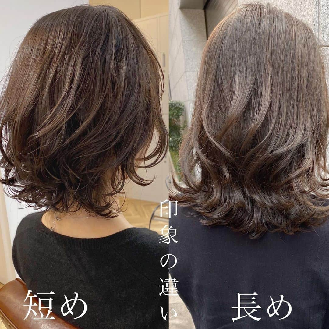 西岡卓志さんのインスタグラム写真 - (西岡卓志Instagram)「ずっと悩みだったカット✂️も	 ようやく納得することができます！✨✨ . . .  根拠なく似合う髪型にします  なんて言いません。。。 . 徹底的に理論化した 似合うヘアスタイルで お悩みが解消した！とぞくぞく✨✨⭐️ ... ... 僕と他の美容師さんとの違いは 骨格や生え方の位置を考慮したとカット法。 ️ ... ... ✨生え癖や髪質を見た上で適切な分量にわけとり前髪や全体を馴染むように切ります。 ️ ... ... ✨とくに顔周りは似合わせの重要ポイントなので厚み横幅を骨格に合ったカットをします。 ️ ... ... ✨頭の形と顔のパーツに合わせた最適なデザインにします！ ️ ... ... 全国各地、海外からインスタグラムより毎月多くのお客様にご来店頂けています🙇🙇 ️ ... ... 僕の似合わせへのこだわりは だーーーれにも負けませんっ！！💈💈💈 ️ ... ... ★カットでお悩みの方！！ ☑︎前髪を切ったけど似合わないしっくりこない . ☑︎レイヤーを入れたら巻けなくなった。 . ☑︎いつももっさりする . ☑︎いつもと同じカットで飽きた。 . ☑︎自分に似合うカットがわからない。 . ☑︎前髪を作りたいけど似合うかが不安。。。。 . ☑︎スカスカな毛先が気になる。 . ☑︎なんか似合ってない！ . ☑︎なんか似合ってない！！ . ☑︎なんか似合ってない！！！ . などなど、 一度ご相談くださいっ^^ 美容師歴19年のキャリアとカット技術で 必ず可愛く満足してもらえるよう 尽くします🐈✨✨ ️ ... ... . 似合う髪型の秘密は . ☑︎顔型に合わせた西岡独自の似合わせカット . ☑︎頭の形に合わせた馴染ませるカット . ☑︎普段のスタイリングもやりやすくなるように髪質などを考慮したでデザイン提案をさせて頂きます！ . 是非ご相談下さい✂︎ . 【西岡にしか出来ないパーマのこだわり】  パーマの仕上がりは柔らかく弾むような弾力が出るように巻いたような雰囲気にかけさせて頂いてますので朝の【時短】スタイリングは超簡単です👍 薬剤はオリジナルの調合を施し巻き方や温度までこだわっています。 パーマをかけようか検討している方は是非ご相談ください！ ️ ... ... ☑︎いつもパーマがかからない . ☑︎いつもパーマがかかり過ぎる . ☑︎巻いたようにならない . ☑︎朝のスタイリングに時間がかかる . ☑︎可愛くならない . ☑︎ぺたんこになる .  適切なボリュームの位置や長さ、前髪のバランスなど ヘアスタイルで悩んでいらっしゃる方は是非ご相談下さい🙆‍♂️ . ヘアスタイルのニュアンスを伝えるのって難しいですよね？😥 . 初めての方も安心して頂けるようしっかりカウンセリングさせて頂いています。😌 特に悩んでいらっしゃる部分や、ヘアスタイルのデザインについても決まっていない状態で来店して頂いてからご一緒に相談して決めましょう。 お気軽にご相談ください✂︎ . 緩やかなデジタルパーマで柔らかい質感へ . 強すぎるパーマが苦手な方  何度でもかけられる柔らかいカールがお好きな方 いつもかかりが弱いと悩んでいらっしゃる方  西岡独自のパーマ技法で【扱いやすく】【抜け感のある】パーマデザインをご提案します。 #烫发 #Perm #파마 #セミロング#ショートパーマ #セミロングパーマ#外ハネパーマ#パーマスタイル#小顔#前髪長め#ミディアムパーマ#巻き方#パーマ#デジタルパーマ#前髪パーマ#パーマ#ミディアム#前髪カット#抜け感#アッシュグレージュ#パーマヘア#イルミナカラー#ひし形#アッシュ#ストレート#ウェーブヘア#銀座一丁目#池袋西口#似合わせ 《《お客様の声》》 口コミはプロフィールトップのハイライトより読めます！」4月16日 21時05分 - takashi_nishioka