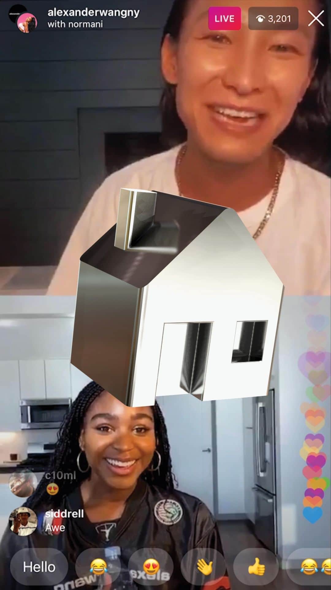 アレキサンダー・ワンのインスタグラム：「Last weekend on Staying In With Alex: @normani had us breaking a sweat from WFH. Stay tuned for this week's guest and thanks for Staying In!  #StayingInWithAlex #StayHome #WangFromHome」