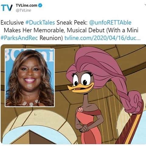 Rettaさんのインスタグラム写真 - (RettaInstagram)「I’m on #DuckTales this Saturday at 9:30 a.m. on #DisneyXD  Also #DisneyNOW」4月17日 8時42分 - unforettable
