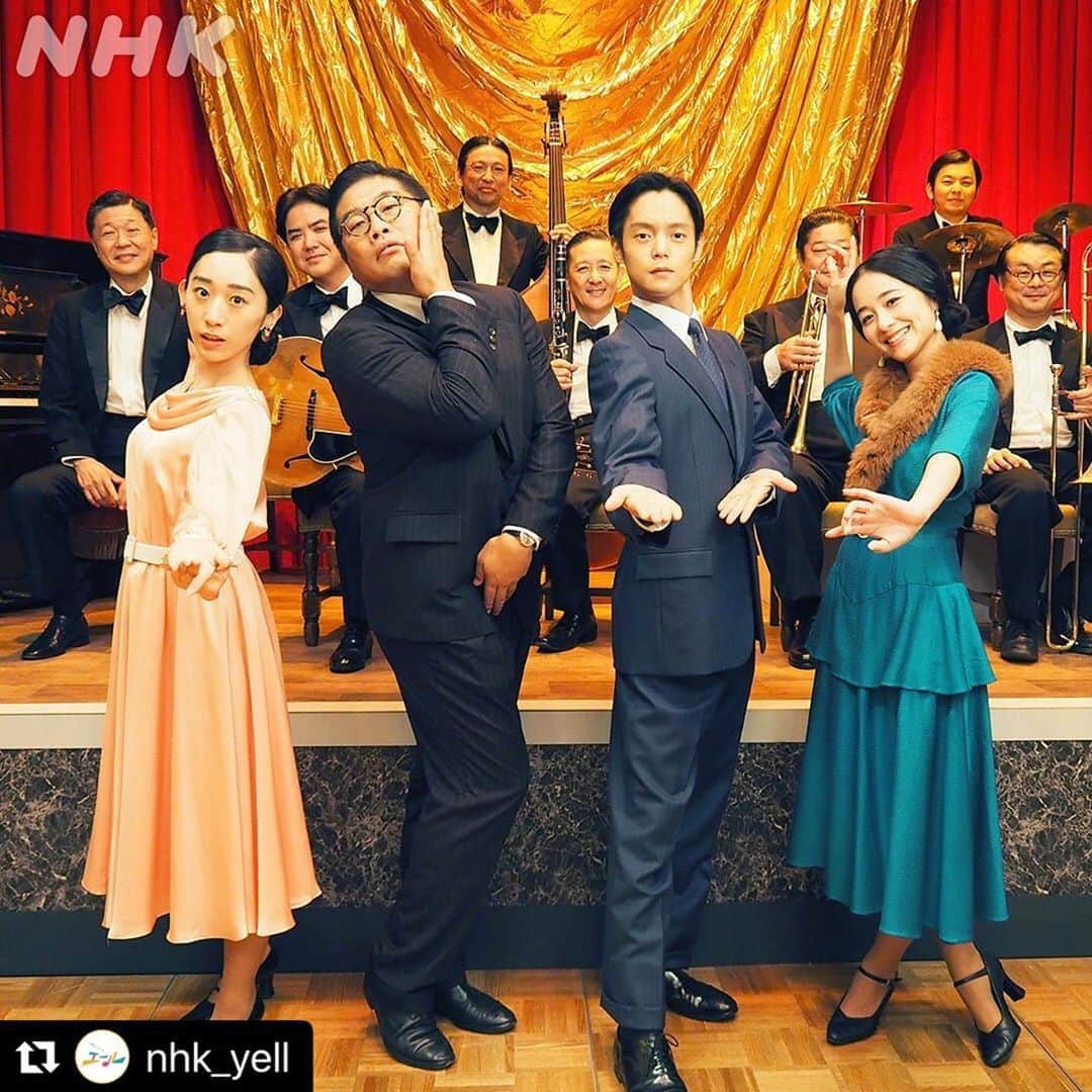 松尾諭さんのインスタグラム写真 - (松尾諭Instagram)「Shall we dance? #朝ドラエール  #ややこしくてすんません」4月17日 8時57分 - satoru_matsuo