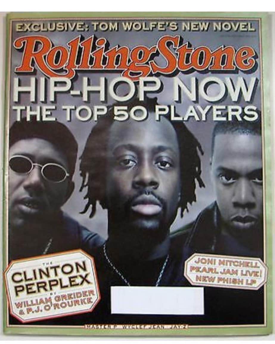 ワイクリフ・ジョンのインスタグラム：「#Tbt Throw back cover celebrating 30 years in the music business inspired by the past but living in the present so we can see the future」