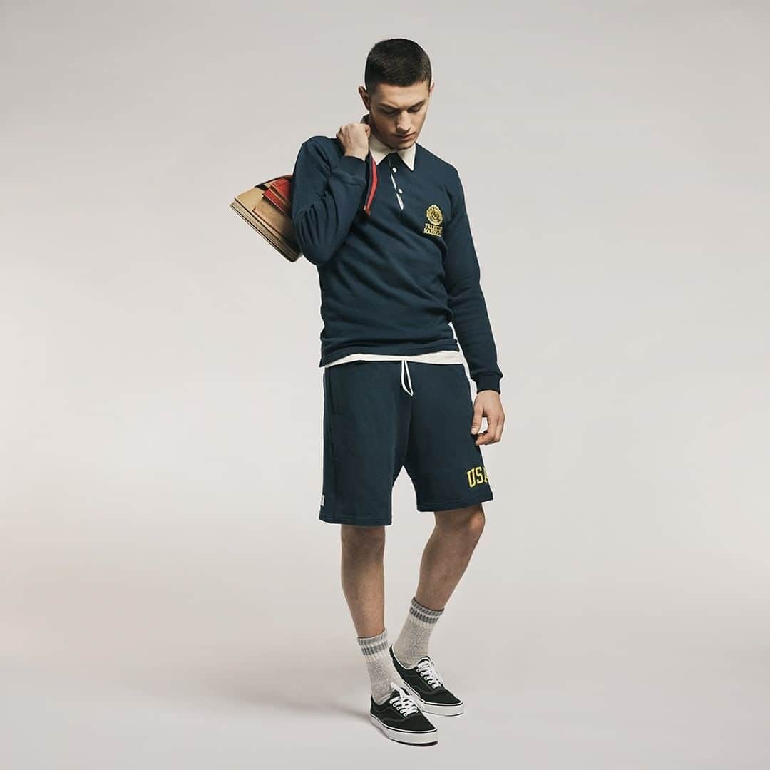 フランクリン&マーシャルのインスタグラム：「FRANKLIN & MARSHALL | SS2020 COLLECTION  Built to honor our past, ready to outwork the future.  #franklinandmarshall #newcollection #ss20 #polo #bermuda」