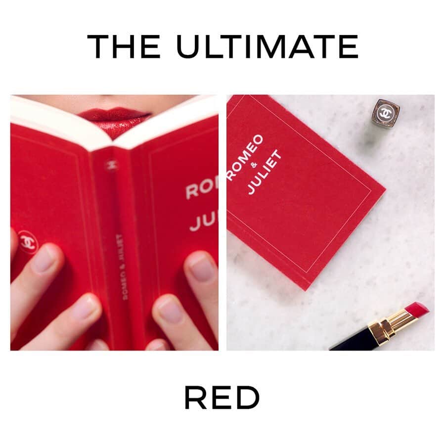 シャネルさんのインスタグラム写真 - (シャネルInstagram)「RED-LIPS-ONLY THURSDAY Read on with red. While you revisit the classics at home, keep your lips classic with red in ROUGE COCO FLASH in shade Ultime.  Get more entertaining beauty narratives on @chanel.beauty --- #StayHome #JohnAtkinson #RougeCoco #CHANELMakeup」4月17日 3時00分 - chanelofficial