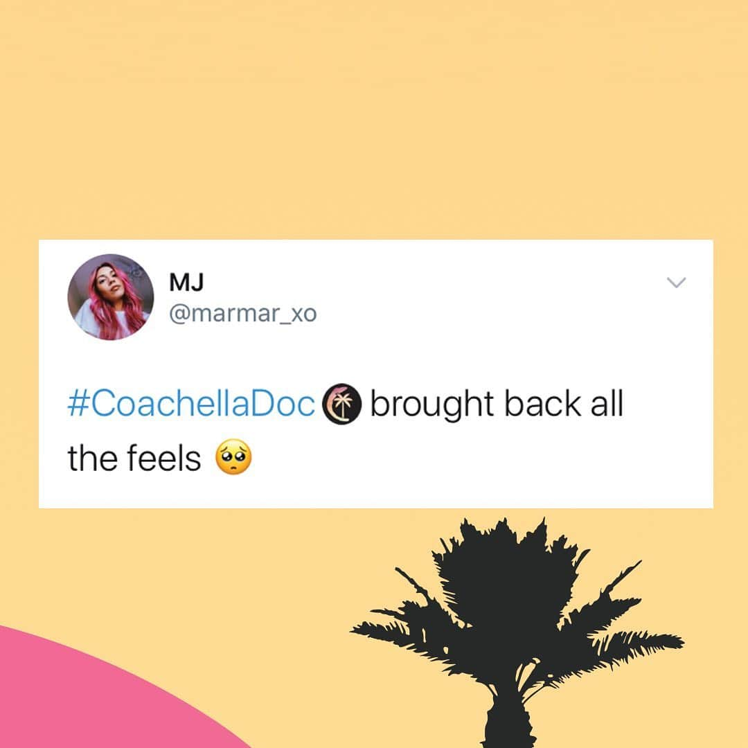 コーチェラさんのインスタグラム写真 - (コーチェラInstagram)「Yup, music is great #CoachellaDoc」4月17日 4時40分 - coachella