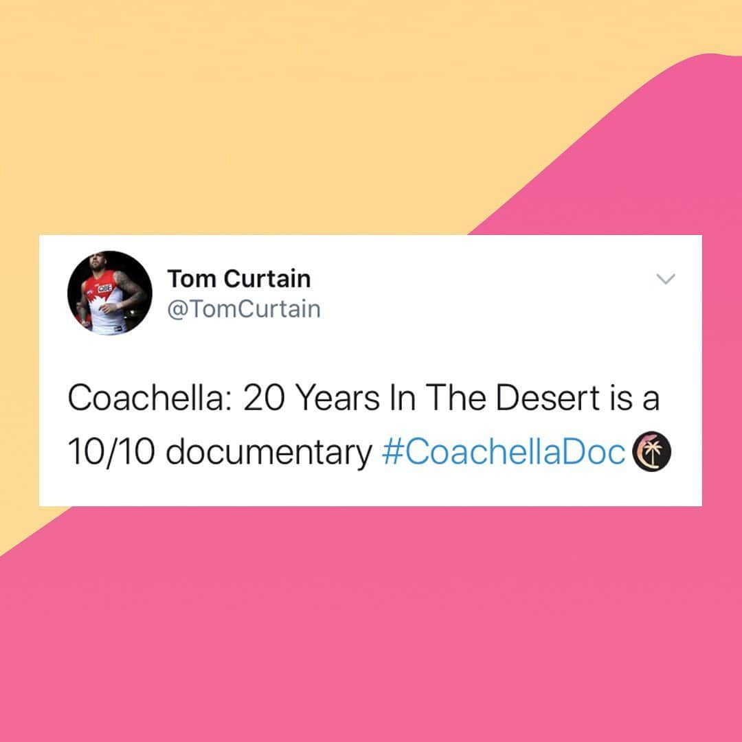 コーチェラさんのインスタグラム写真 - (コーチェラInstagram)「Yup, music is great #CoachellaDoc」4月17日 4時40分 - coachella