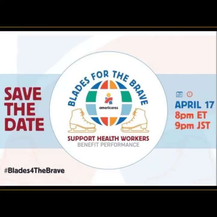 グレイシー・ゴールドのインスタグラム：「So excited to be hosting #blades4thebrave with my close friend @jasonbskates on behalf of Americares.  Americares is a global initiative that provides worldwide relief to healthcare professionals. My competitors, my friends, and my childhood idols have come together from all over the world to help with this effort. I hope you will join us too!」