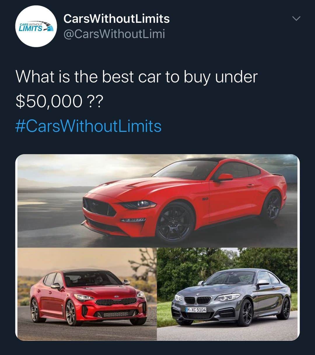 CarsWithoutLimitsさんのインスタグラム写真 - (CarsWithoutLimitsInstagram)「What’s everyone’s pick ?? #carswithoutlimits」4月17日 6時25分 - carswithoutlimits