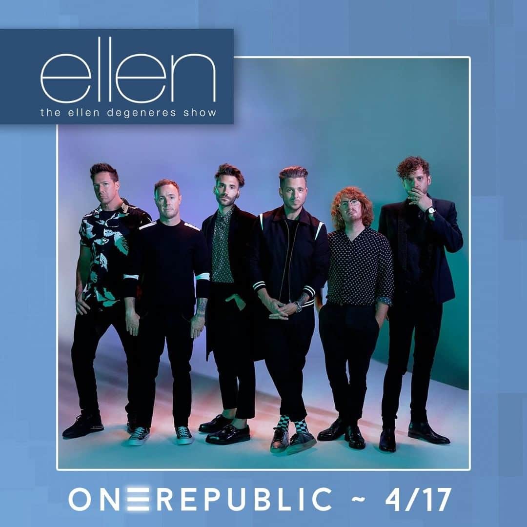 OneRepublicさんのインスタグラム写真 - (OneRepublicInstagram)「Tune in to @theellenshow tomorrow to see us perform Better Days!」4月17日 7時08分 - onerepublic