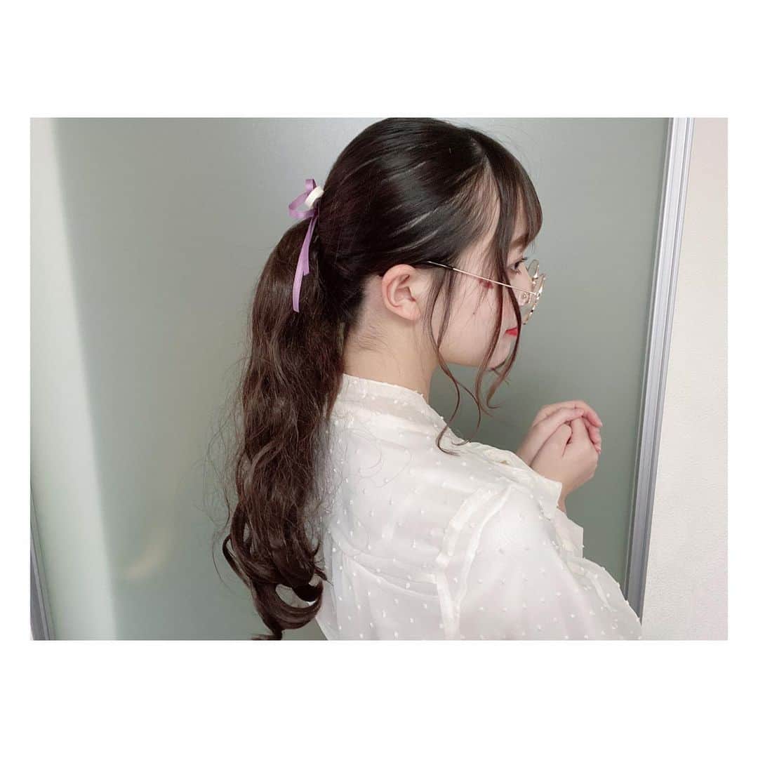 奥本陽菜さんのインスタグラム写真 - (奥本陽菜Instagram)「めちゃ寝てたら髪の毛伸びちゃった🤭 ・ ・ ・ ・ ・ ・ ・ ・ #エクステじゃないよ#急に伸びたの#うそだよ#今日だけ限定ロング#ママが着けてくれた」4月17日 18時57分 - hinanohiroshima