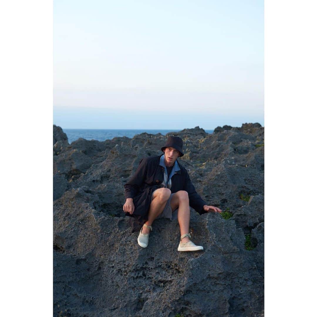 キャプテン サンシャインのインスタグラム：「Kaptain Sunshine SS20  #behindthescenes  #kaptainsunshine」