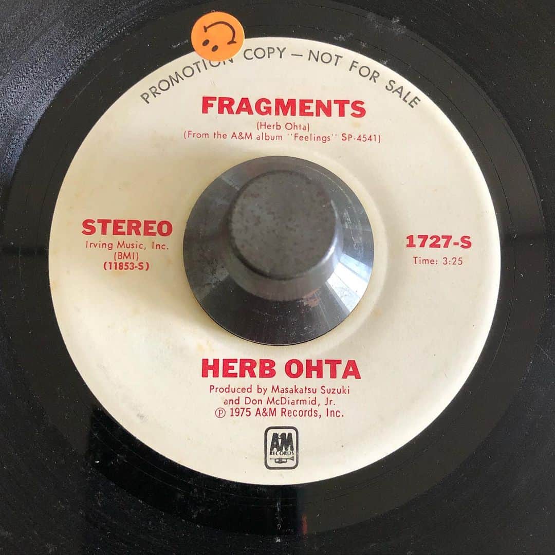 MUROさんのインスタグラム写真 - (MUROInstagram)「昔から大好きな🖤 ドープなハワイアンブレイクス #hawaianbreaks  #1975 #aandmrecords  #herbohta #fragments #45friday🍩」4月17日 17時16分 - dj_muro