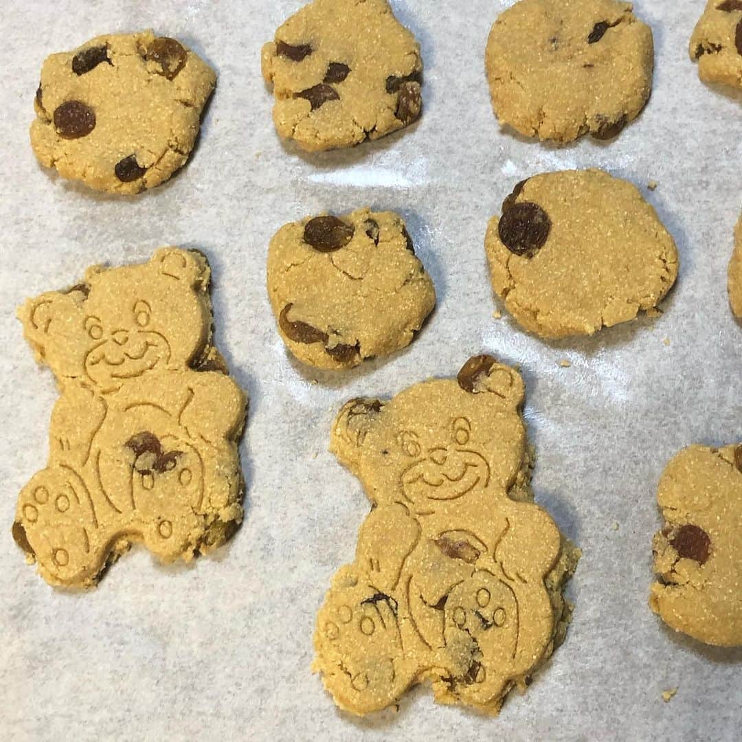 Baekのインスタグラム：「Rum raisin cookies🍪🥳」