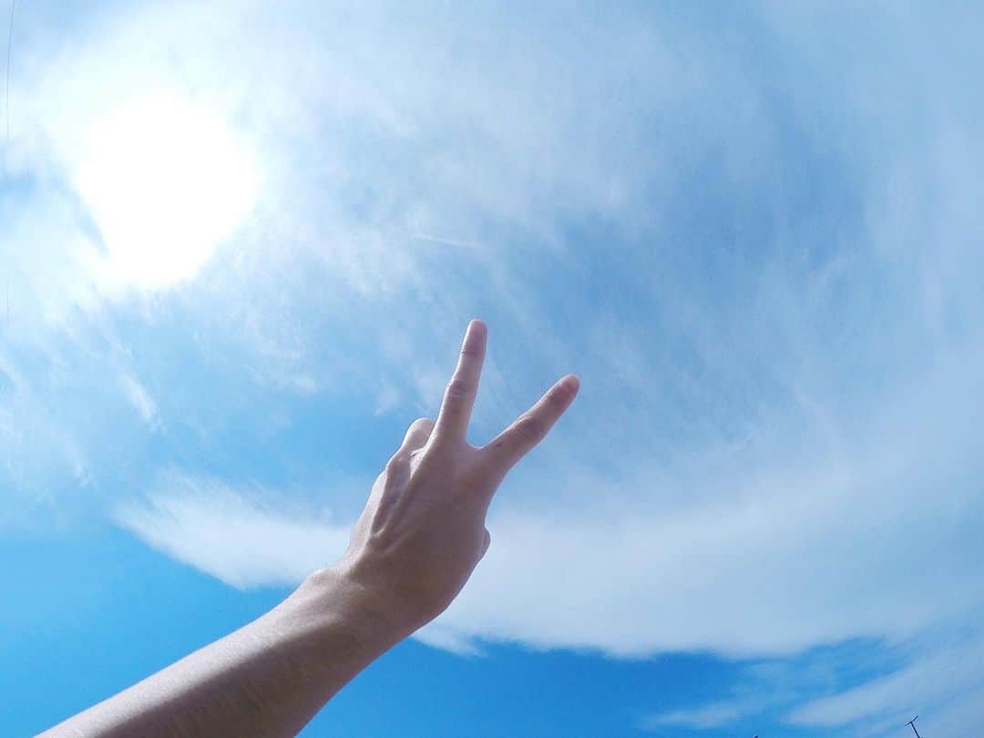 の子さんのインスタグラム写真 - (の子Instagram)「空を撮影しましま🐼Gopro📸」4月18日 1時36分 - nokonoko666