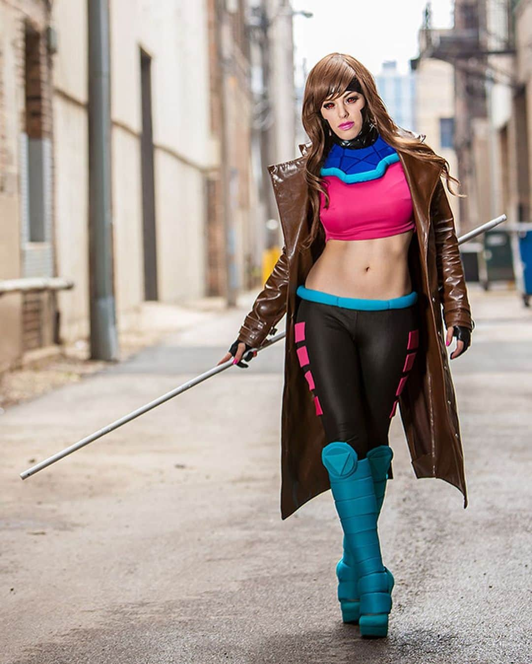 Nadya Antonさんのインスタグラム写真 - (Nadya AntonInstagram)「Tbt when I did Lady Gambit. Whats your fav X-men? #genderbender #xmen #gambit #cosplay 📸 Andreas Schnider」4月18日 7時08分 - nadyasonika