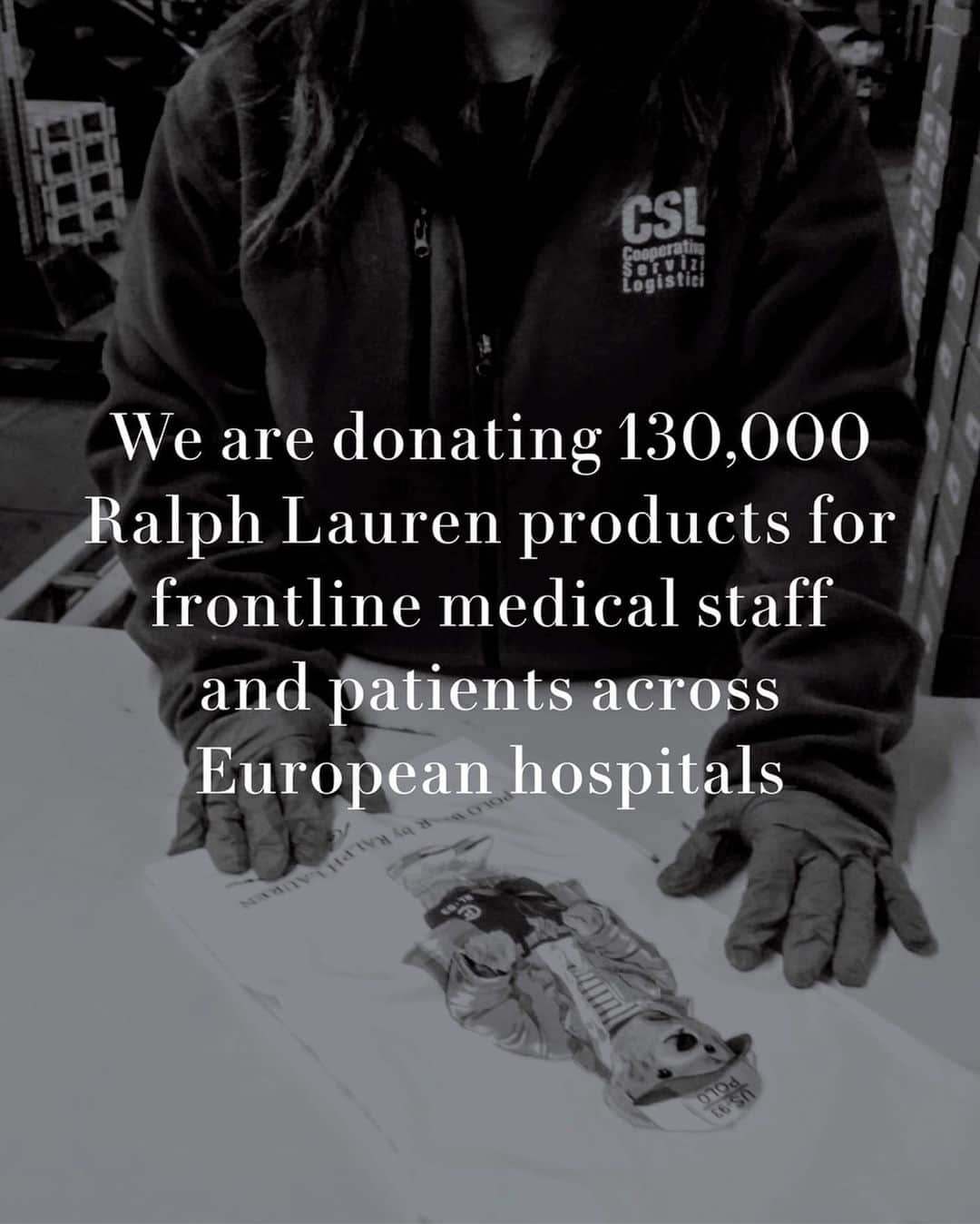 Polo Ralph Laurenさんのインスタグラム写真 - (Polo Ralph LaurenInstagram)「This is a challenging time for hospital workers and patients. We want to do our part to help make their lives a little bit easier.  We are donating approximately 130,000 Ralph Lauren products for frontline medical staff and patients to wear, including pajamas, T-shirts and other loungewear, across the UK, France, Italy and Spain. It is our hope that they can provide comfort during this time.  These commitments build on our Foundation’s recently announced $10 million pledge to help our teams and communities around the world, including a network of international cancer charities and the donation of 250,000 masks and 25,000 isolation gowns to U.S. frontline workers.」4月18日 9時01分 - poloralphlauren