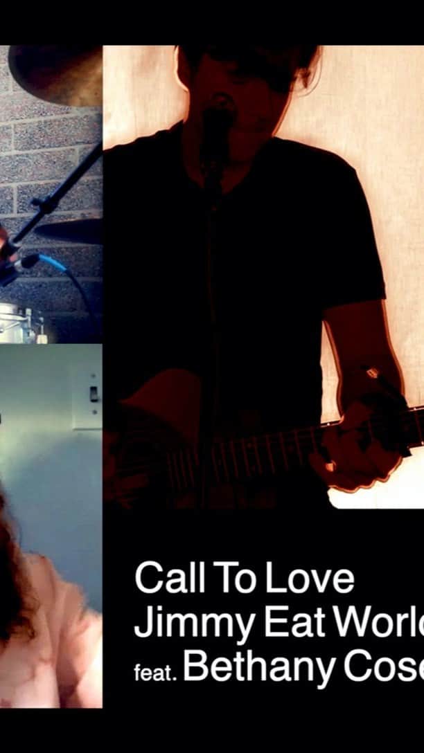 ジム・アドキンスのインスタグラム：「Jimmy Eat World featuring Bethany Cosentino of Best Coast. Written by Eric Bachmann. Originally appears on the Crooked Fingers album "Dignity and Shame" (Merge Records).」