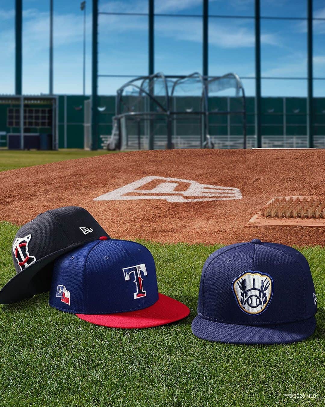ニューエラ・キャップのインスタグラム：「Practice makes perfect, the Official MLB Batting Practice collection is available in your favorite team at neweracap.com」