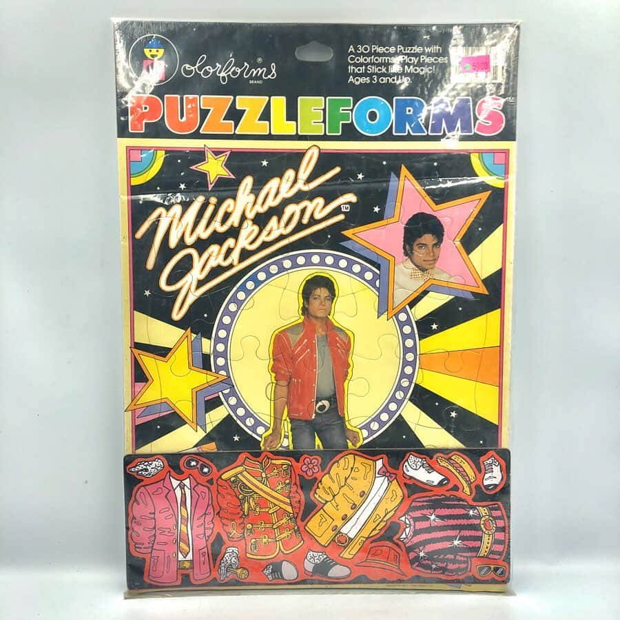おもちゃやSPIRALさんのインスタグラム写真 - (おもちゃやSPIRALInstagram)「Vintage Michael Jackson Puzzle 入荷しました！  5000円です！！ 是非おうちで遊んでください🤗」4月18日 14時27分 - spiral_toy