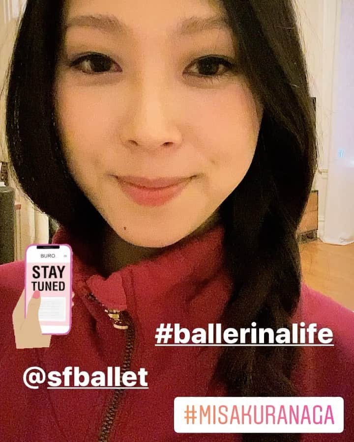 のインスタグラム：「Have you guys been following my day on @pointemagazineofficial ??? I’m sharing my “shelter in place” life in San Francisco 💗 ポイントマガジンのインスタグラムテイクオーバーみてね　#shelterinplace  #ballet #ballerina #ballerinalife #happy #happiness #dance #art #幸せ #バレエ #バレリーナ #rehearsal #work #season #covid_19 #shelterinnplacelife #サンフランシスコ　#屋内避難生活 #quarantineworkout #homeworkout #class #socialdistance」
