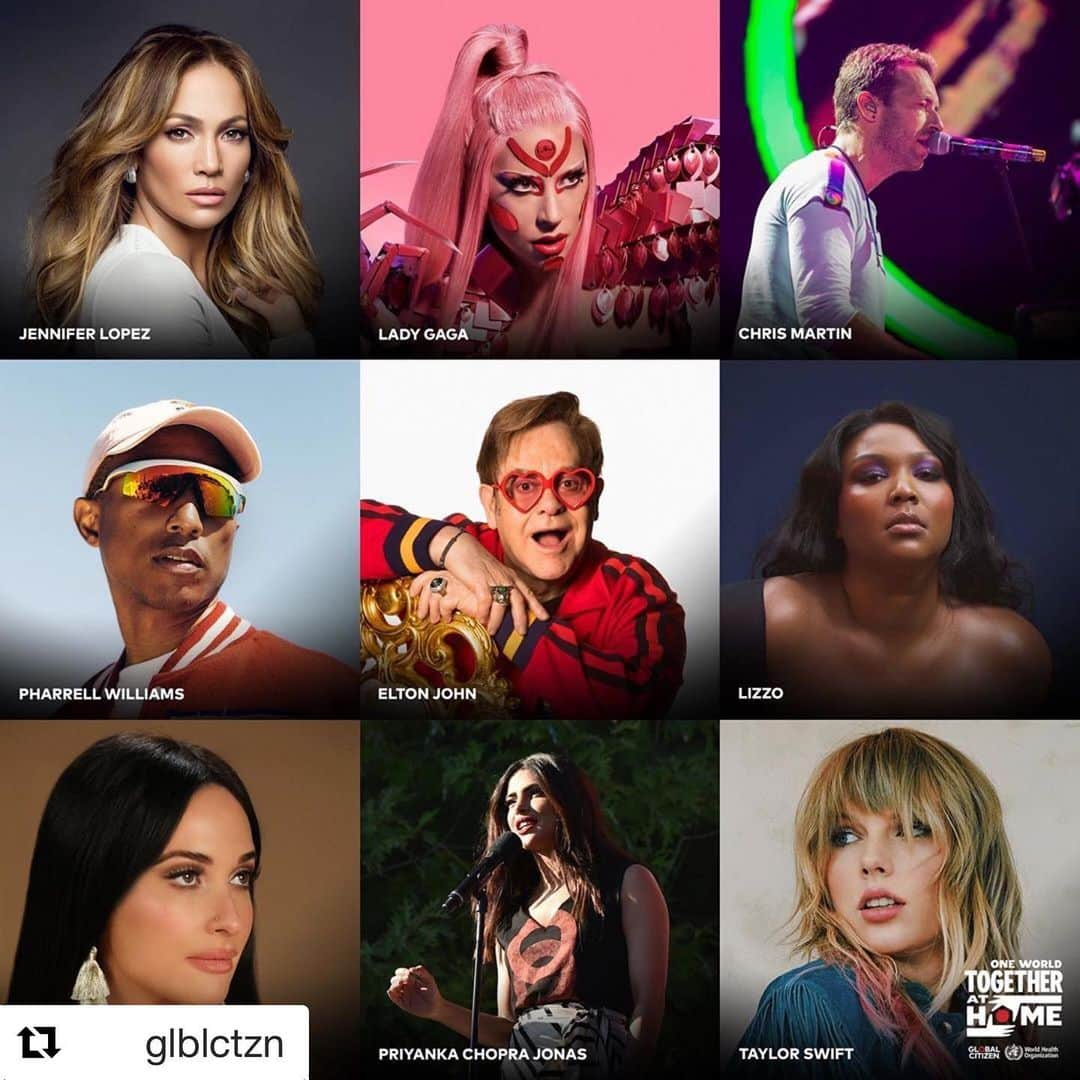 AIさんのインスタグラム写真 - (AIInstagram)「Please don’t miss a moment #TogetherAtHome tonight⭕️ いよいよまもなくWHOとGlobal Citizen主宰、 @ladygaga キュレートの元に行われる「One World : Together At Home」Livestreamチャリテーコンサートが開催です🎙  新型コロナウィルスの救命活動を行っている医療従事者を称え、支援することを目的にアメリカから全世界に配信されます💚💚💚 日本時間明日午前3:00から午前11:00までYouTube他、様々なチャンネルで観れるみたいなんで、みんな観れたらチェックしてネ〜👀 @glblctzn @who」4月18日 23時41分 - officialai