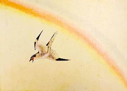 川上未映子さんのインスタグラム写真 - (川上未映子Instagram)「・ ・ あと数分で北斎の命日が終わる 北斎の虹、虎、風と花など #hokusai」4月18日 23時56分 - kawakami_mieko