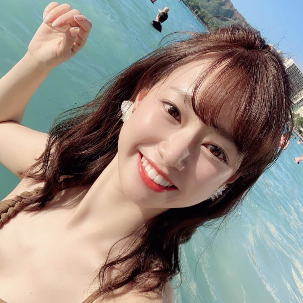 藤澤友千菜さんのインスタグラム写真 - (藤澤友千菜Instagram)「☽･:* * 今日も配信ありがとう🌼*･ 素敵な夢をっっ （*＾-＾*） #instagood #followｍe #model #actor #hawaii #trip #sea #instalike  #海 #ハワイ #旅行 #また行きたい #フォロミー #藤澤友千菜 #日本 #モデル #ファッション #女優 #自撮り #おやすみなさい」4月19日 1時02分 - yuchina1207