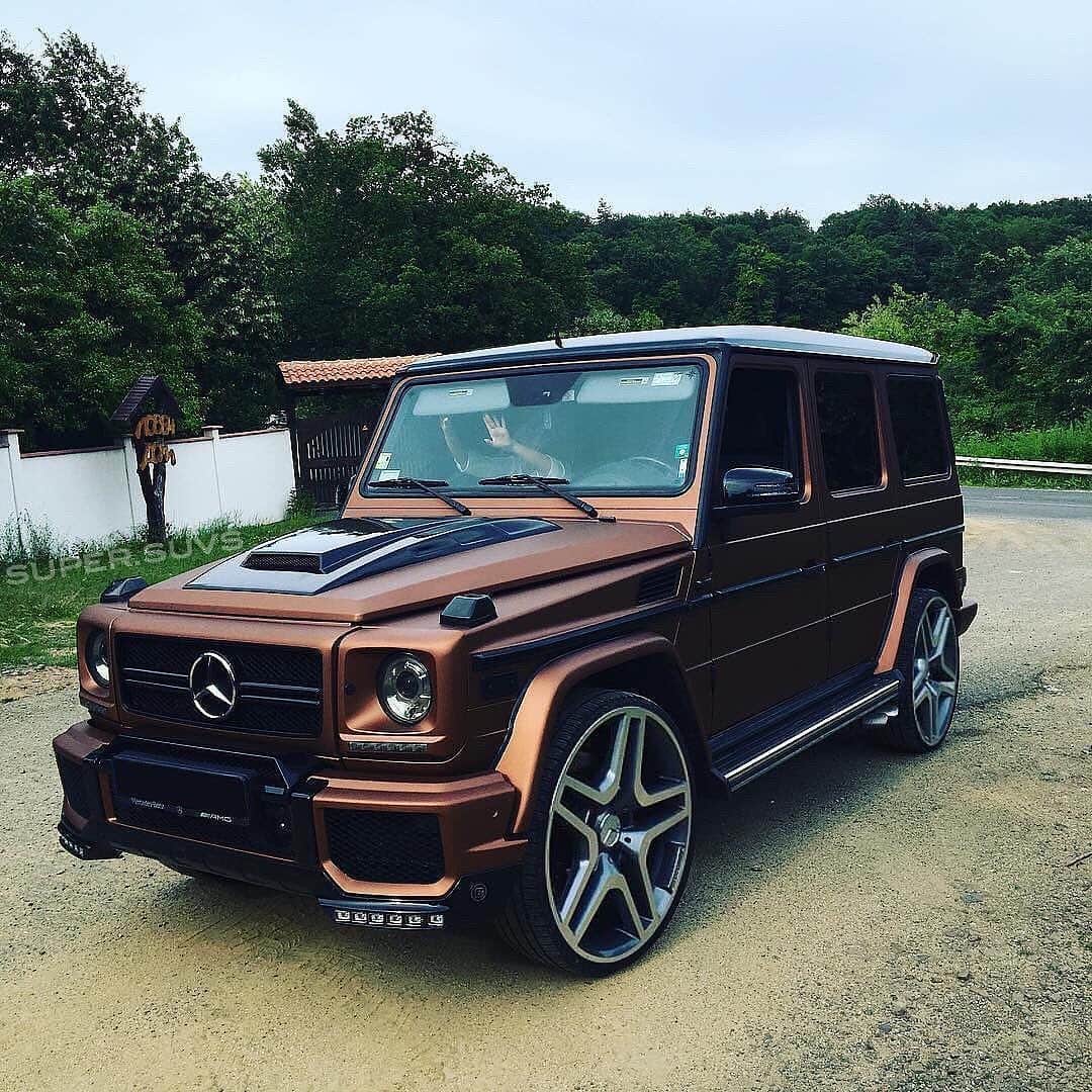 CarsWithoutLimitsさんのインスタグラム写真 - (CarsWithoutLimitsInstagram)「Satin Bronze #G63AMG Photo @galen78 #carswithoutlimits」4月19日 12時37分 - carswithoutlimits