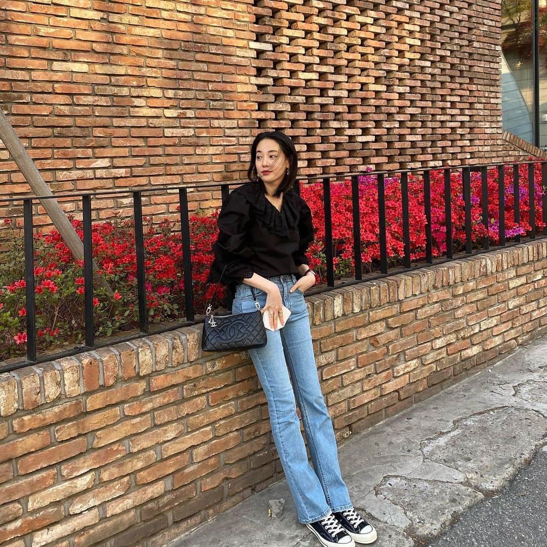 ジュヨン さんのインスタグラム写真 - (ジュヨン Instagram)「날씨가 너무 좋았다 ! 🌹❣️」4月19日 12時40分 - jupppal
