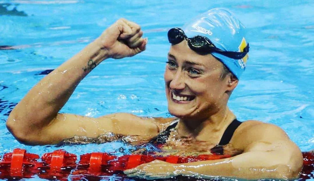 ミレイア・ベルモンテ・ガルシアのインスタグラム：「VOLVEREMOS,  saldremos de esta más fuertes y con más ganas que nunca.  No eres lo que logras, eres lo que superas. 💪🏻🏊🏻‍♀️ #swimming #olympics」