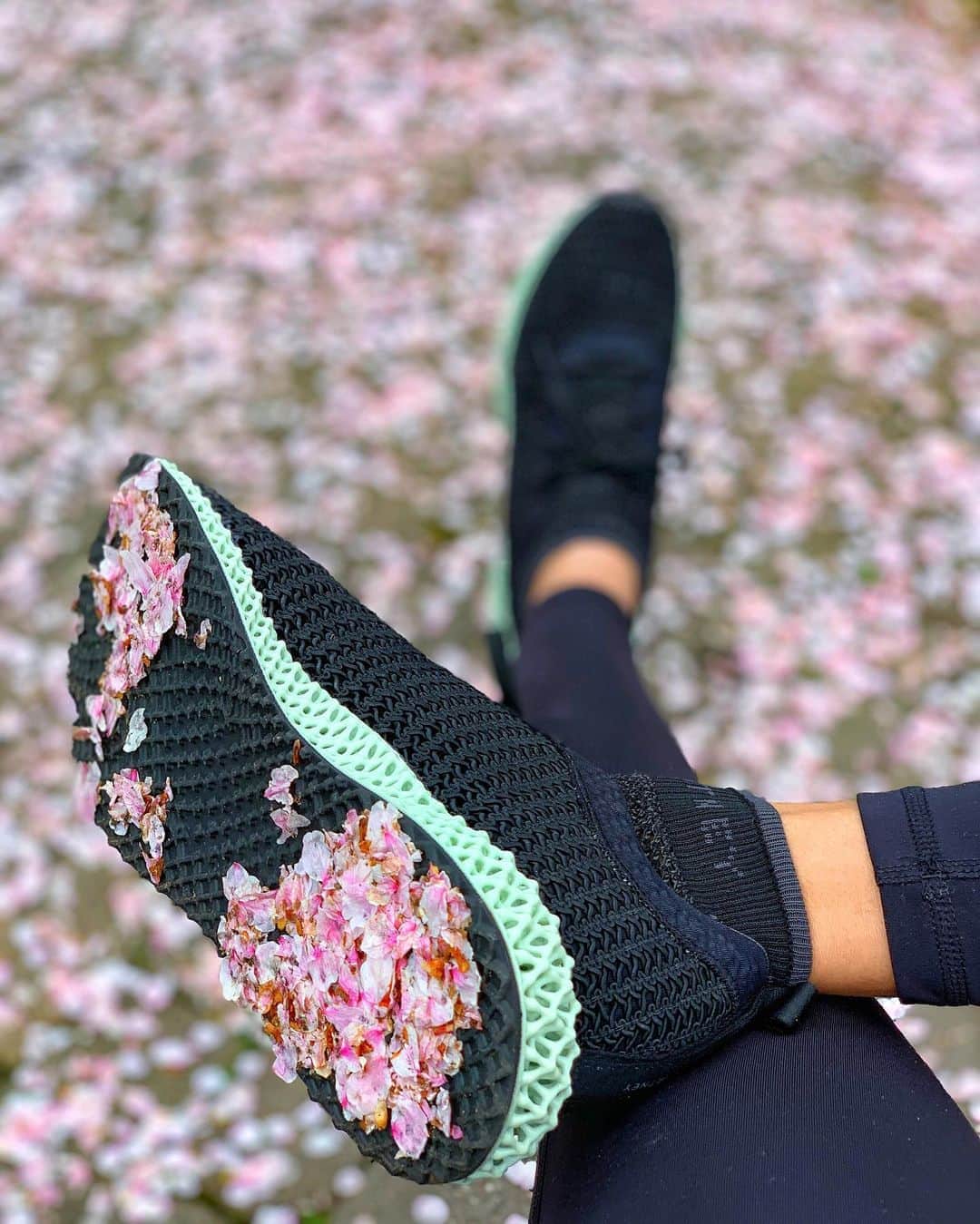 福田萌子さんのインスタグラム写真 - (福田萌子Instagram)「Every time I walk, collecting happiness🤲🏻✨♥️ 歩く度に、時間が経つ度に、幸せが増えていく。 この美しい世界に生きている事は、幸せ。 - #happyhour #happiness #beautifulworld #cherryblossom #sakura」4月19日 18時46分 - moekofukuda