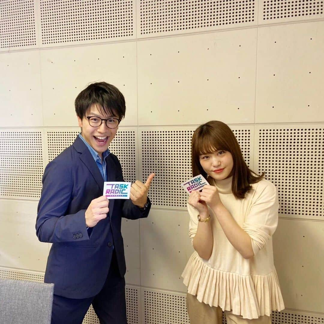 Nao☆ さんのインスタグラム写真 - (Nao☆ Instagram)「‪本日BSNラジオ『TASKRADIC』に生ゲスト出演させていただきました📻🕺🕺🌈✨‬ 麦ちゃんこと麦島アナウンサーとお話ししてると歳も一緒だからか中学生の仲の良い友達と会話している感じがして終始話が脱線してしまいましたが楽しかったぁ〜😆✨ ありがとうございました🕺✨ #‪BSNラジオ #TASKRADIC」4月19日 19時00分 - nao_ngc