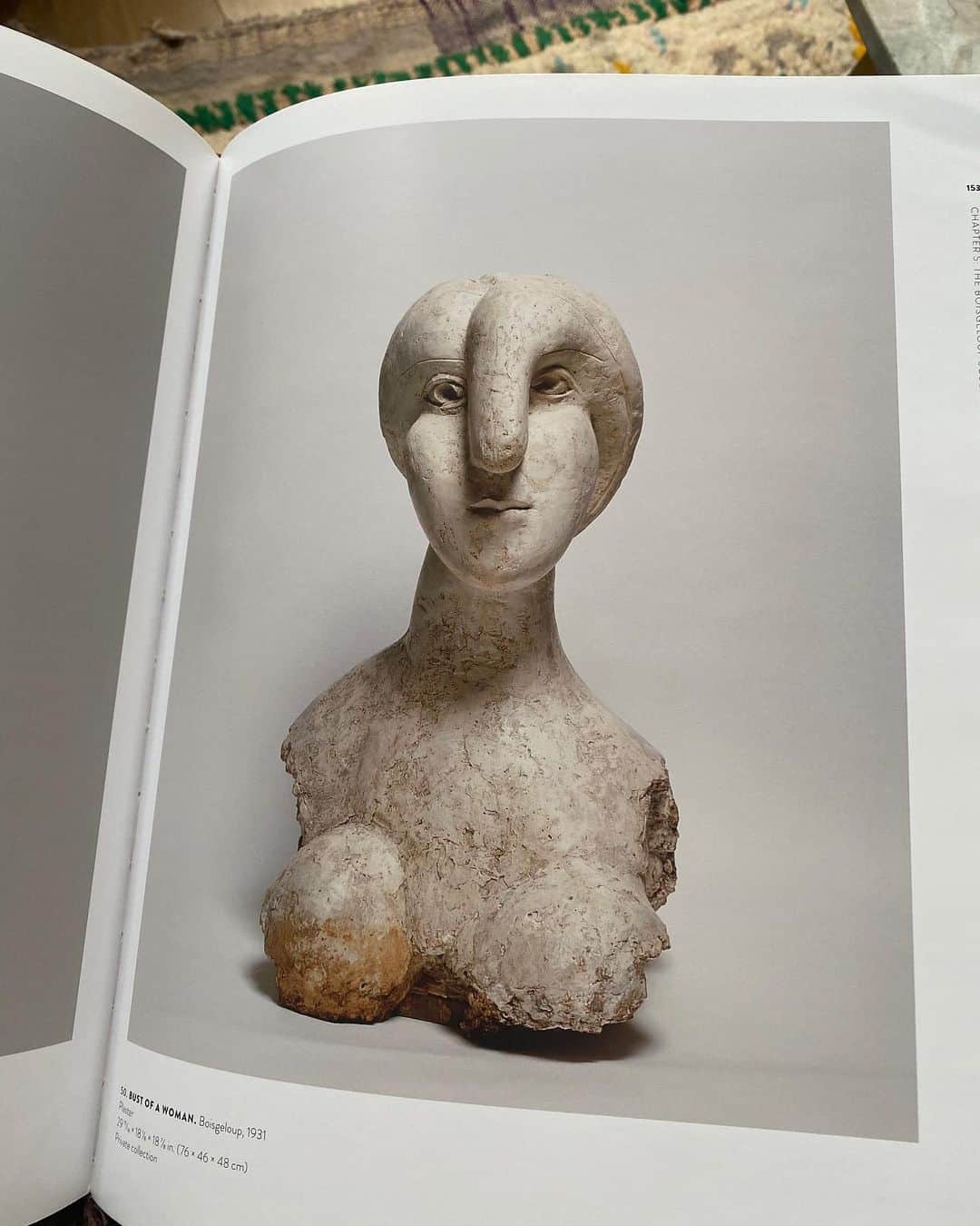 エステルデヴェのインスタグラム：「Picasso, “Bust of a woman”, c.1931 #picasso」