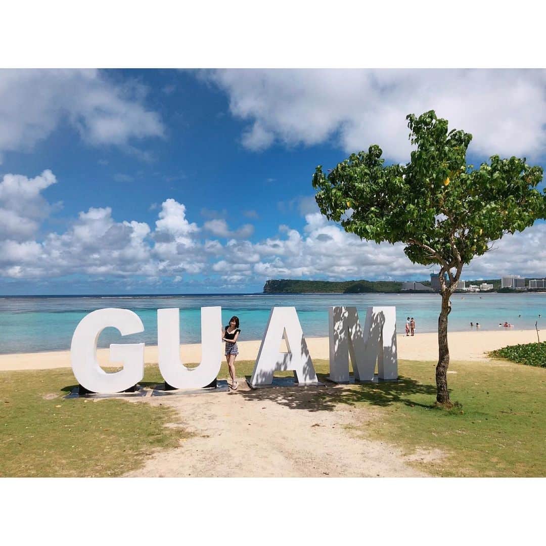 鈴木優梨のインスタグラム：「🌺🌴🏖 海行きたいな〜🏊‍♂️✨ ・ 旅行行きたいな〜☺️💓 ・ どこ行くかな〜？？ ・ オススメの国ありますか？？ ・ #guam #guamtrip #instaguam #グアム #女子旅 #旅行好き女子 #常夏」