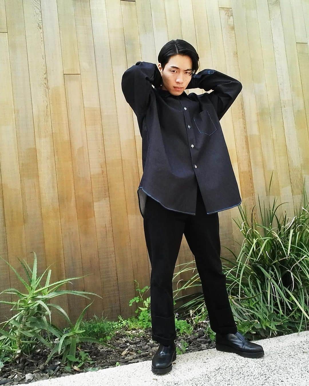 SIRUP×SYU.HOMME/FEMMコラボデニムシャツ SIRUPが東京のファッションブランドSYU.HOMME/FEMMとのコラボ