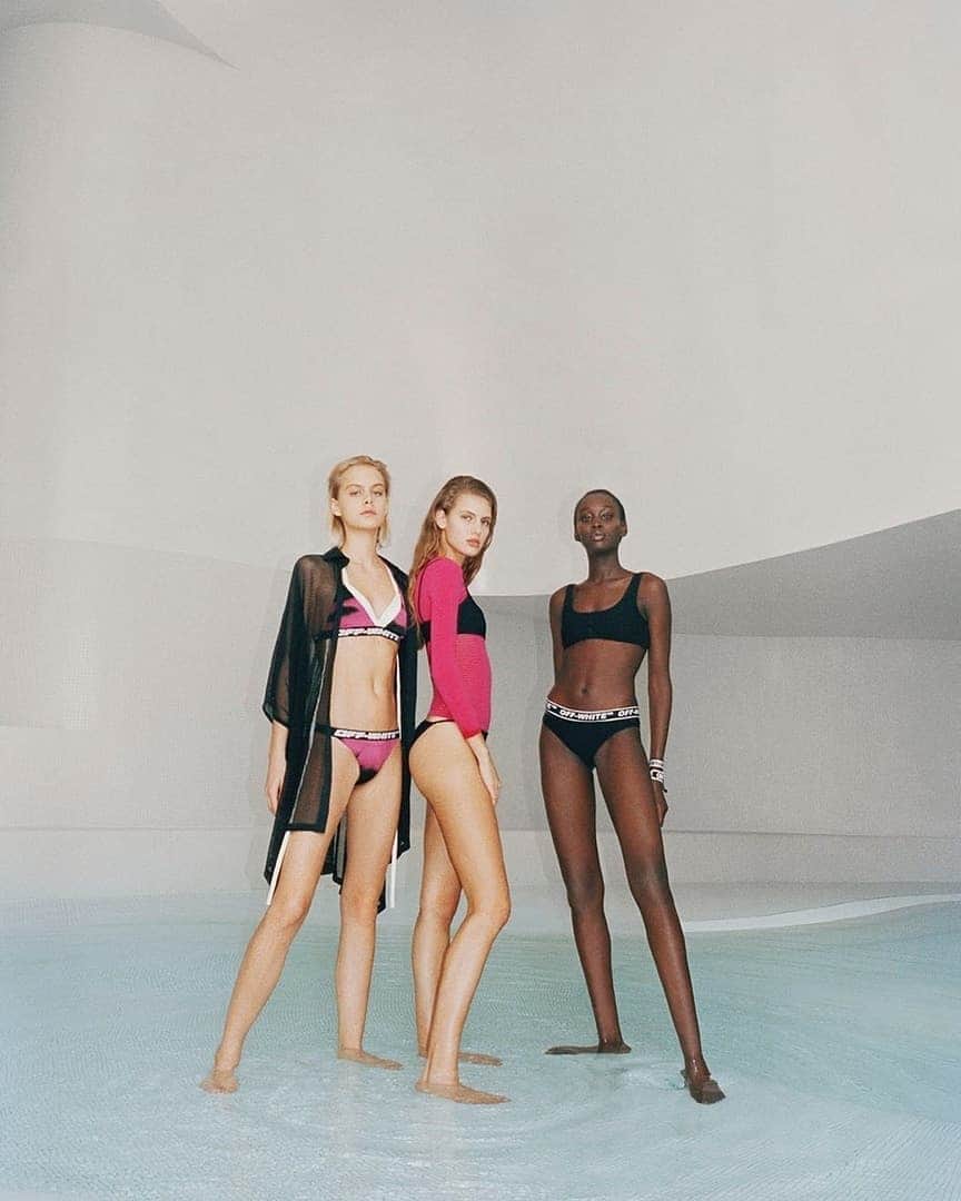 OFF-WHITE C/O VIRGIL ABLOHさんのインスタグラム写真 - (OFF-WHITE C/O VIRGIL ABLOHInstagram)「ss20 women's Off-White™ "Swim" collection now available online at off---white.com. architecture c/o @coulon_associes photography c/o @rasmuswengkarlsen」4月19日 22時00分 - off____white
