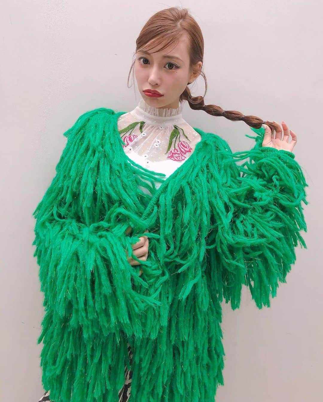 明日花キララのインスタグラム：「擬人化楽しいね🏡🌳🌿 みんな作ってくれてありがとう❤︎❤︎ みんなはどれ飲みたい？舐めたい？🍧🍹☁️🍦 #きらよい」