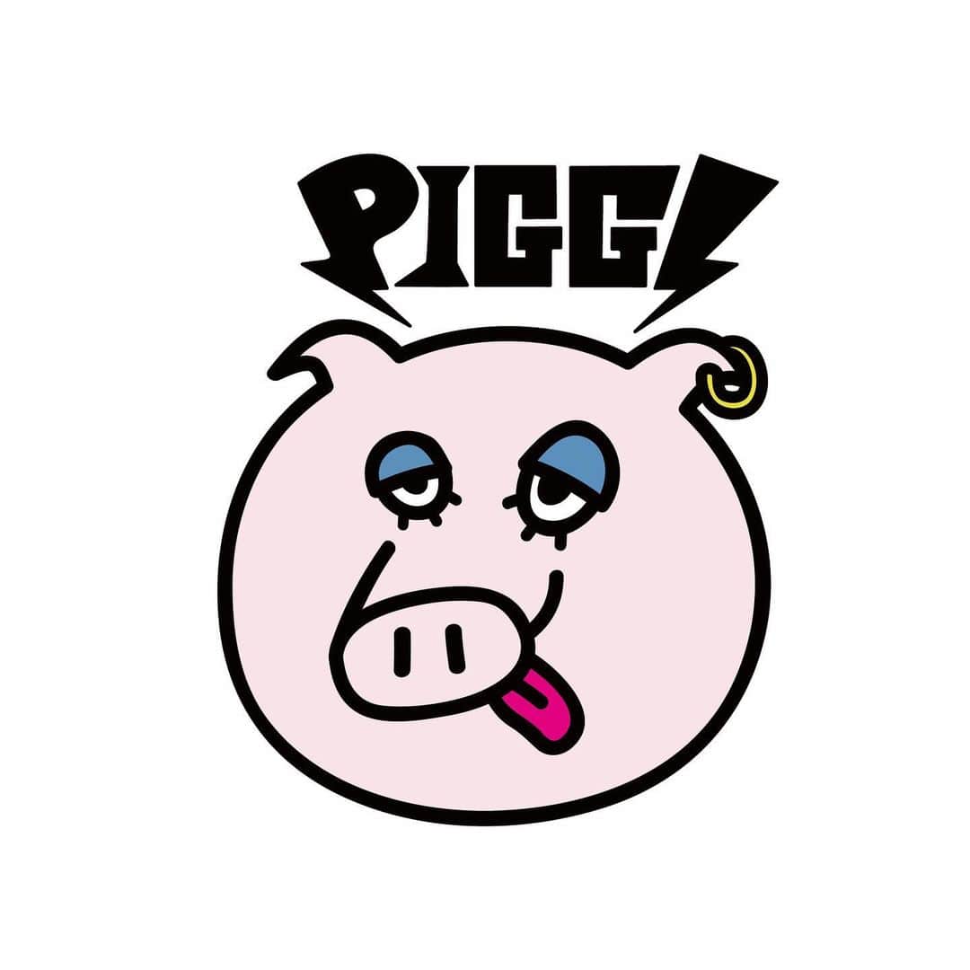 METTYさんのインスタグラム写真 - (METTYInstagram)「#PIGGS logo designed by me」4月20日 1時10分 - mettystudio