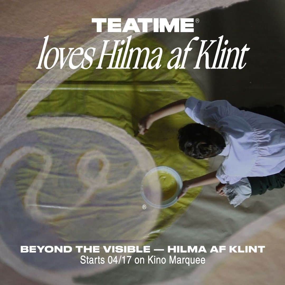 ダコタ・ジョンソンのインスタグラム：「Hilma af Klint was an artist so truly avant-garde and radical. She knew the world was not ready to understand her work during her lifetime, so asked that her work not be shown until 20 years after her death. Her work holds a special place in my heart, it feels like magic. Beyond The Visible is a beautiful documentary about her life and work and it is available to view @bam_brooklyn virtual cinema and Kino Marquee for $12. ENJOY ♥️」