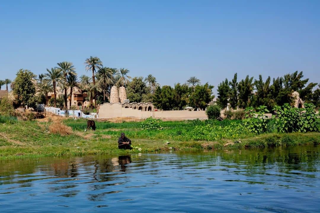 National Geographic Travelさんのインスタグラム写真 - (National Geographic TravelInstagram)「Photo by @tasneemalsultan | Banana Island on the River Nile is a tourist attraction in Luxor, Egypt.」4月20日 5時05分 - natgeotravel