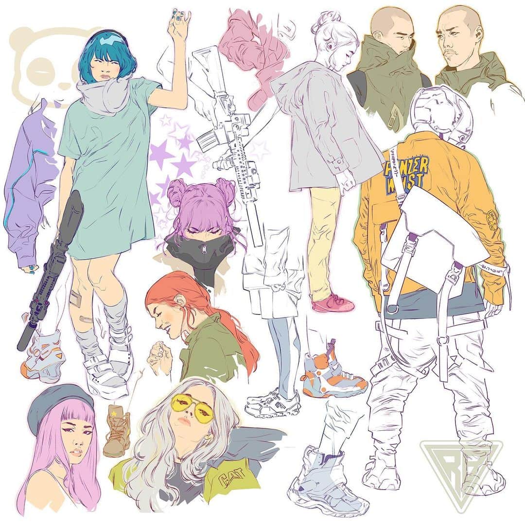 RB Silvaのインスタグラム：「Studies.」