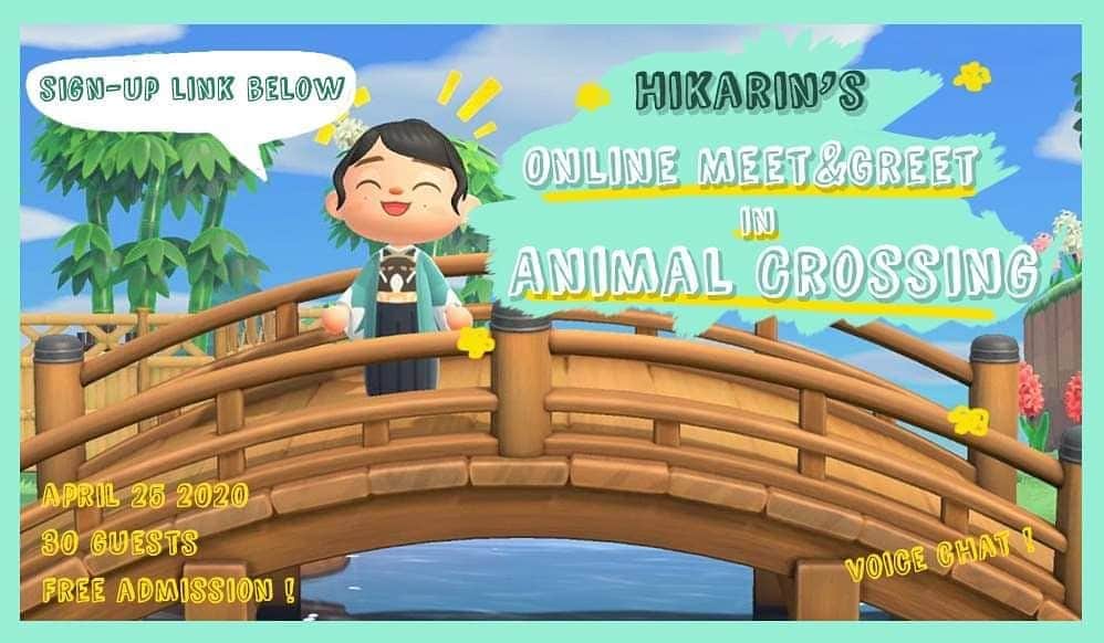 ひかりんのインスタグラム：「Hello everyone ! Signup for my Animal Crossing Online meet and greet is Open now on Facebook page .only 30 spots available so make sure you get there fast 😃 Hope to see you there ! Link for signup is also in my story  #acnh #animalcrossing」