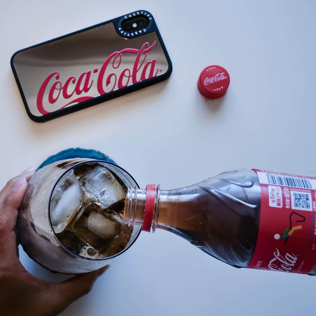 田岡なつみさんのインスタグラム写真 - (田岡なつみInstagram)「おうち時間💭  @casetify_jp  @cocacola  @cocacola_japan  #CASETiFY #casetifycolab #cocacola」4月20日 10時21分 - natsumitaoka