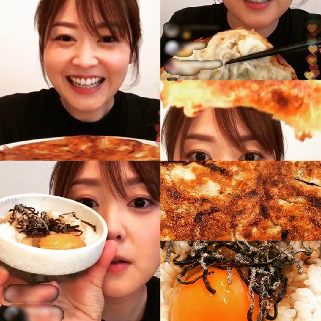 水卜麻美さんのインスタグラム写真 - (水卜麻美Instagram)「... 第2回もありがとうございました‼︎ #おひるごはん一緒にたべませんか #餃子 #ほぼ羽根餃子 #ぎっしりつめたらぜんぶくっついた #たまごかけごはん 今日も、離れているけれど 一緒にいただきますと ごちそうさまができて とても楽しかったです。 これからもこんなふうに ご一緒できたらいいなと思っています。 写真、たくさん撮ってくださって うれしいです‼︎ #次は最近はまっている辛いあのたべもの #みなさんの今日のおひるはなんでしたか」4月20日 20時23分 - mito_meat