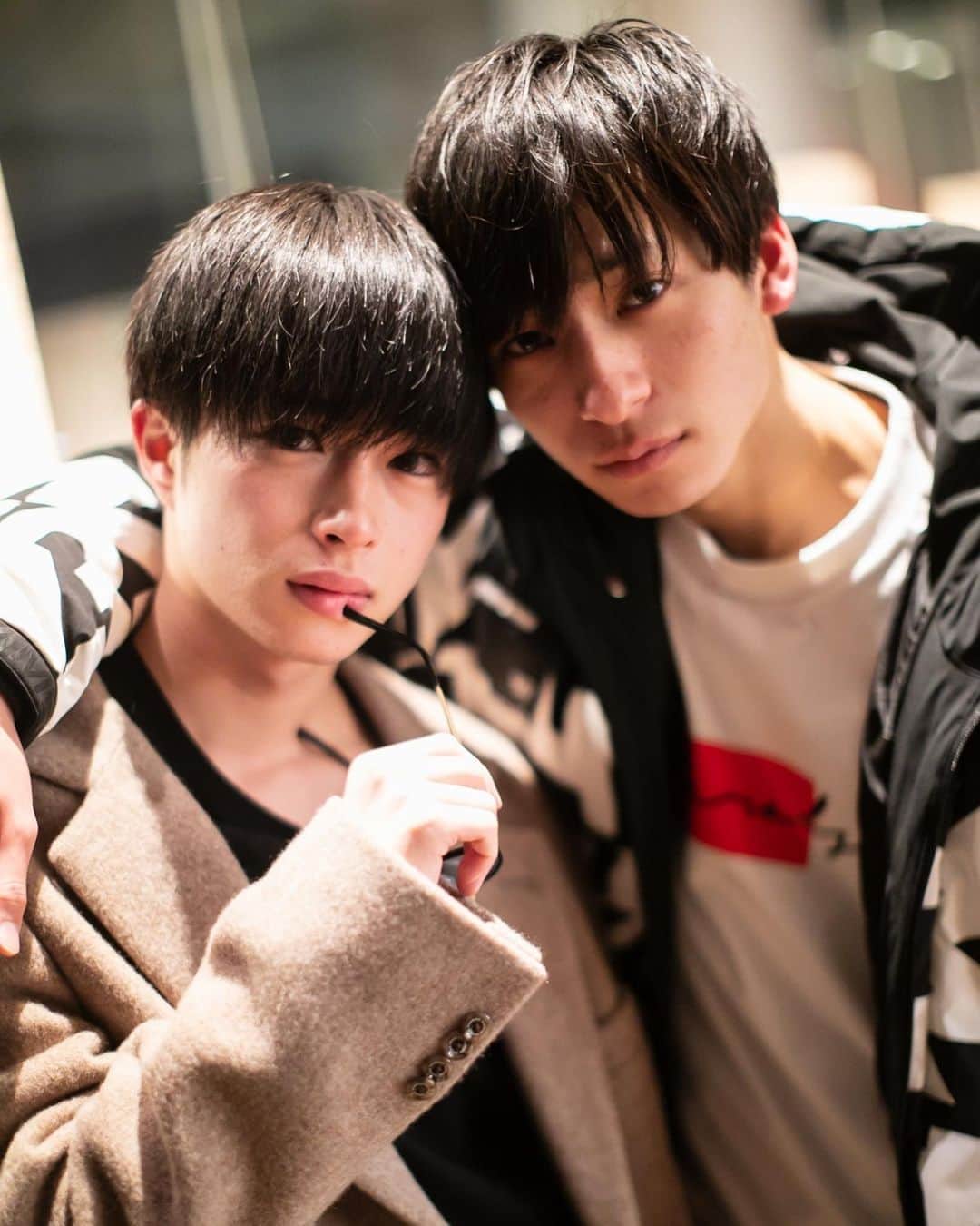 岡田翔大郎のインスタグラム：「🦊🎓 #りょうたろう」