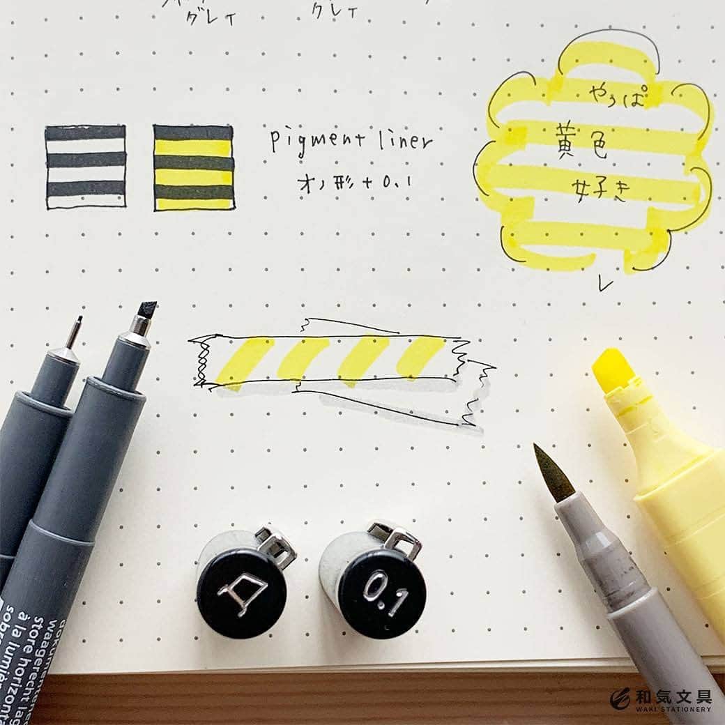 文房具の和気文具さんのインスタグラム写真 - (文房具の和気文具Instagram)「今回はマーカーで『シマシマ カラーチャート』を書いてみました。最近、ステッドラー スイングクール パステルの発色が好きなんですが、どの組み合わせが一番かわいいんだろう？と、気になっちゃって、全組み合わせを書いて見たというわけです。ワクワク♪ ・ 手順など詳細はウェブマガジンで紹介しています。 ↓プロフィール欄のURLからどうぞ @wakibungu ・ 色の組み合わせに迷ったら『カラーチャート』ぜひお試しくださいませ。 ・ #手帳 #日記 #ノート #文房具 #文具 #文具控 #手帳会議 #手帳デコ #マーカー #スタビロ  #diary #journal #notebook #stationery #stabilo #和気文具 #大阪 ・ #うちで過ごそう #stayhome」4月20日 15時13分 - wakibungu