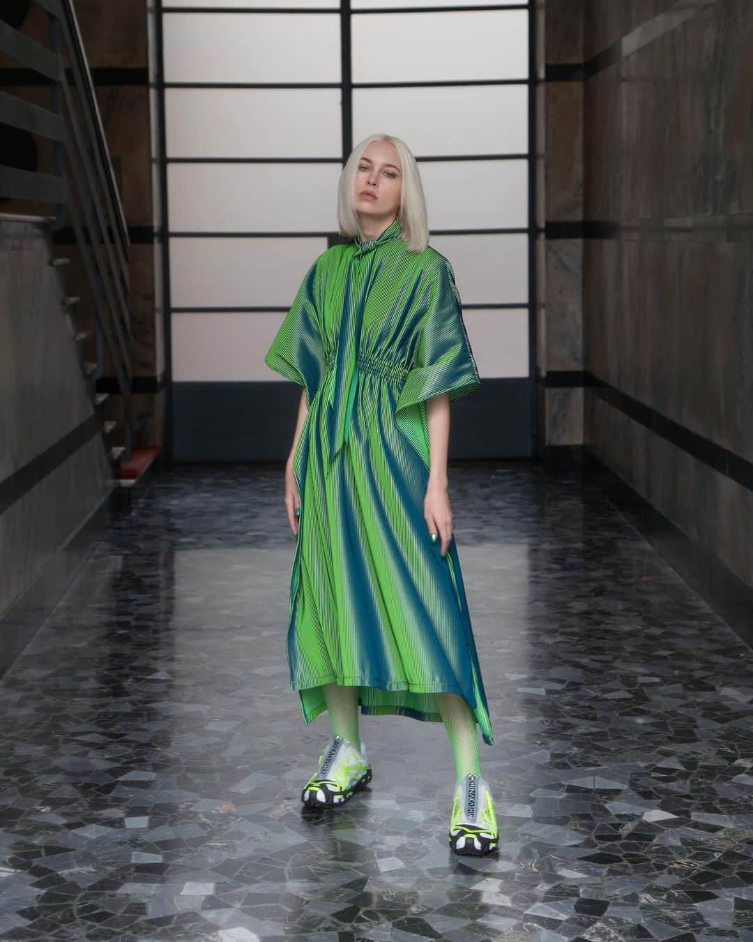 アツシナカシマのインスタグラム：「#atsushinakashima #アツシナカシマ #mfw #fashion #mode #art #ootd #outfit #ファッション」