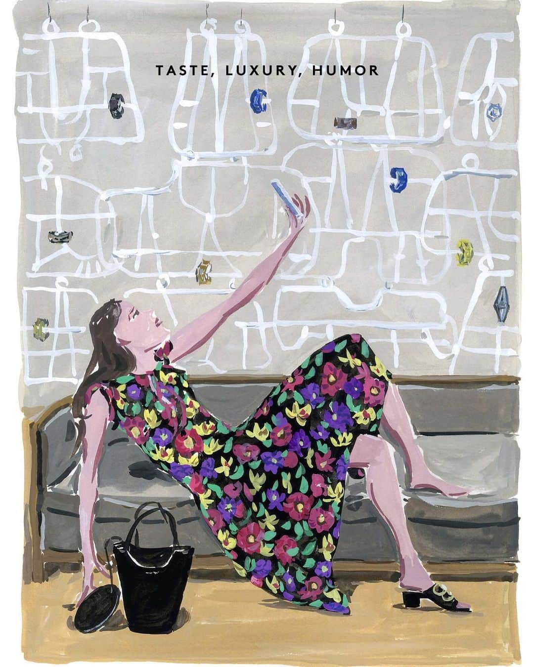 BARNEYS NEW YORKさんのインスタグラム写真 - (BARNEYS NEW YORKInstagram)「フランスの人気イラストレーター ジャン＝フィリップ・デロームさんが、バーニーズ　ニューヨークの世界観をラグジュアリーかつユーモアたっぷりに表現。続きはストーリーズまたはBIOの🔗よりご覧ください。 #jeanphillipdelhomme #illustrator #illustration #fashion #ジャンフィリップデローム #イラストレーター #イラスト #ファッション #バーニーズニューヨーク #barneysnewyork #barneysjapan」4月20日 17時07分 - barneysjapan