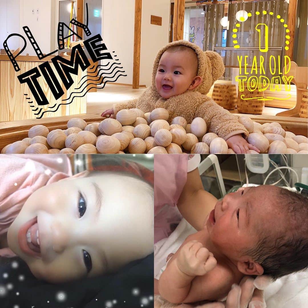 成田童夢のインスタグラム：「息子との初対面から今日で早一年✩°｡⋆⸜(* ॑꒳ ॑* )⸝ 自宅で息子の初めての誕生日を祝う事が出来て幸せです❀.(*´▽`*)❀. #初めての誕生日 #うちで過ごそう #今日の童夢さん #こどものいる暮らし #あかちゃんのいる生活」