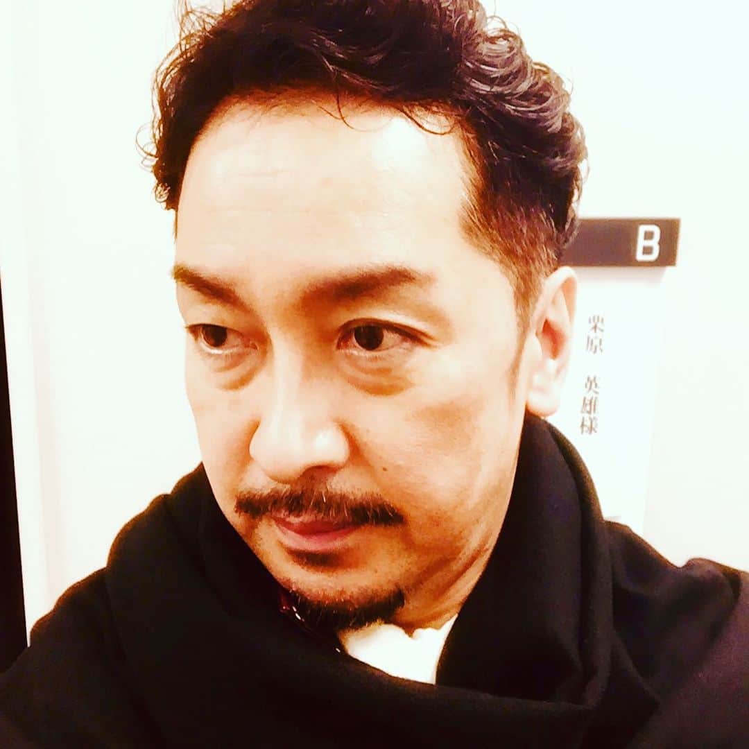 栗原英雄のインスタグラム：「今日は何の日 初日延期、公演延長前のスケジュールでの、ピサロ千秋楽日」